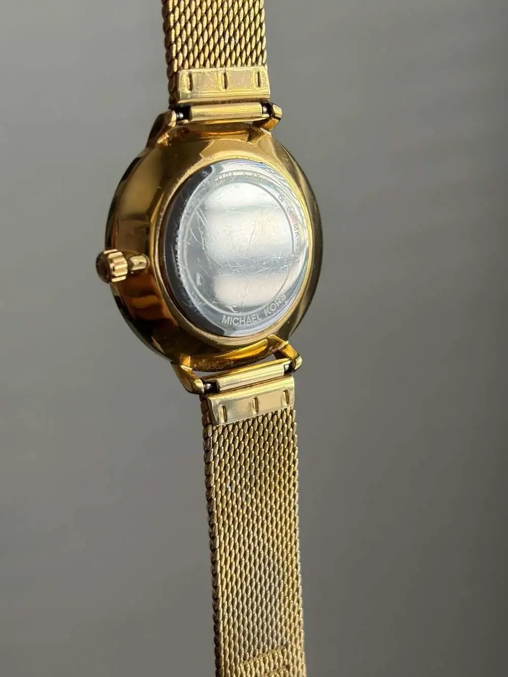 Michael Kors Pyper Pavé Gold-Tone Mesh Women's Watch MK4619